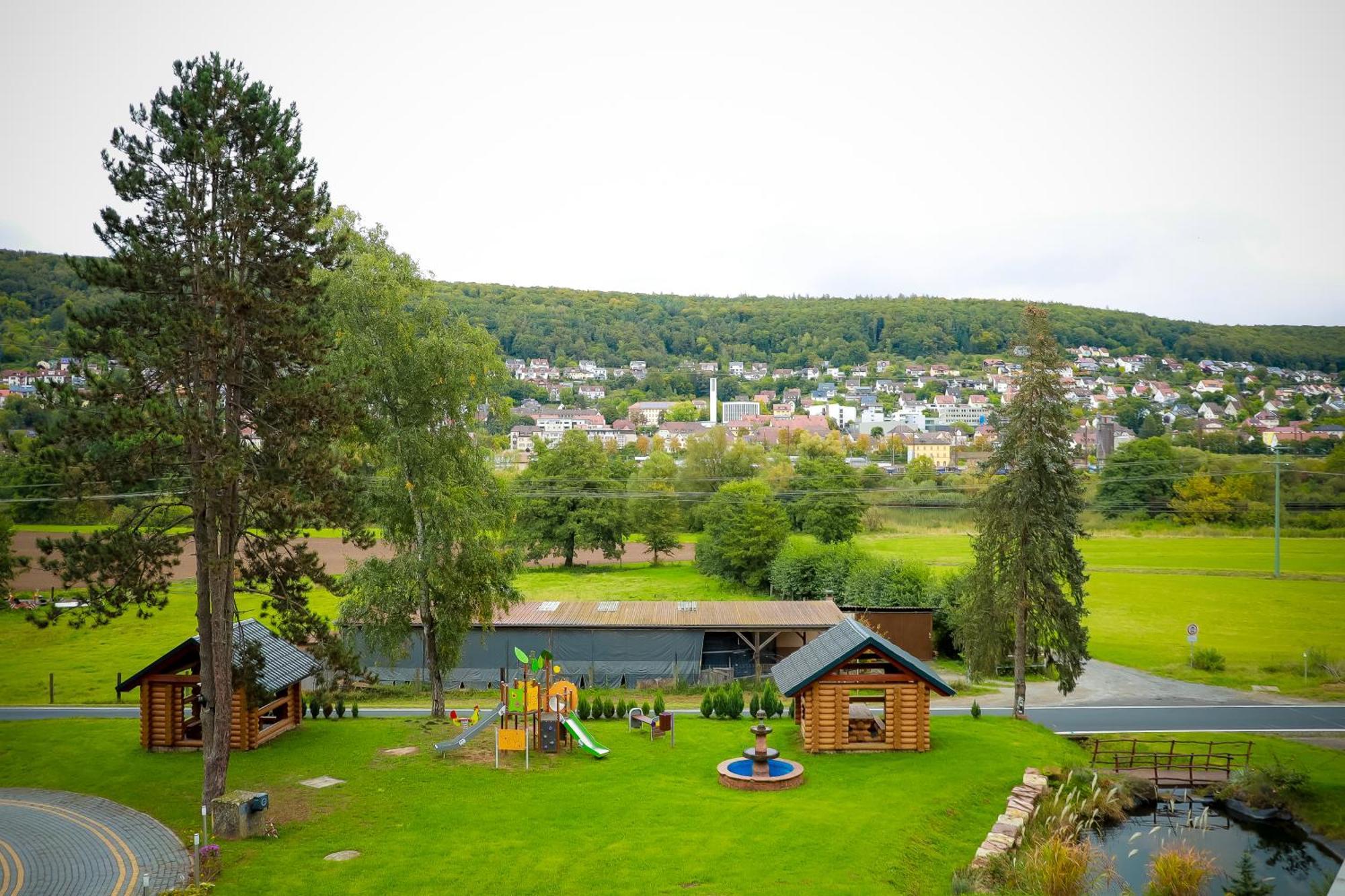 Main Spessart Terrasse Hotel & Restaurant Gemunden am Main Exteriör bild